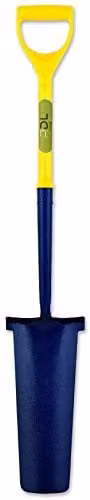 Pegdev Carters Newcastle Drainer Grafter Post Shovel Spade with Polyfibre Handle and Lug
