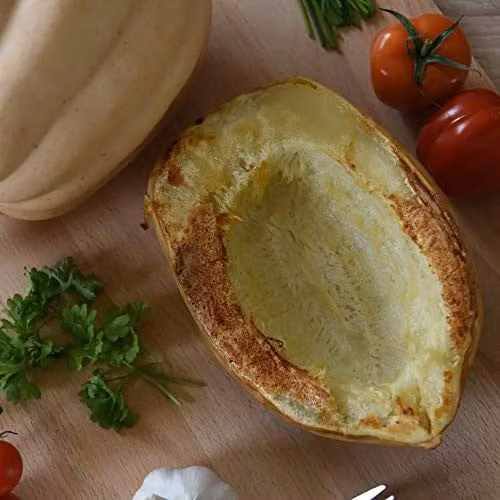 Thompson and Morgan Squash Baked Potato Half Hardy Acorn Squash Cucurbita Pepo Seeds, 12 Seeds per Packet