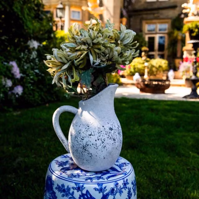 Madison & Mayfair White Ceramic Terracotta Jug – 2