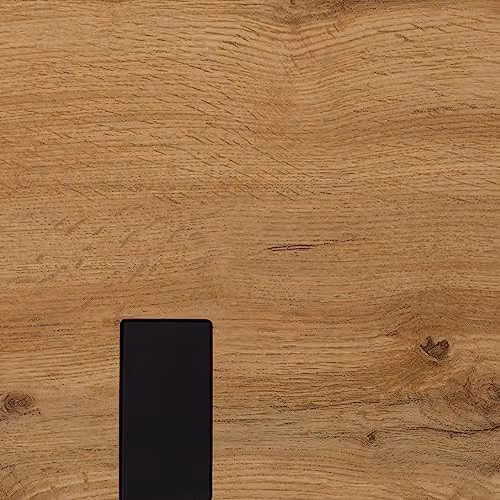 Seconique Treviso Rectangular Dining Table in Brown and Black Oak Effect, W: 150 cm, D: 90 cm, H: 76 cm – 4