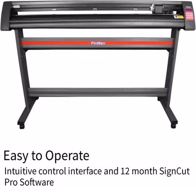 PixMax 59 Vinyl Cutter XL with Flexi Starter Software, Black – 1