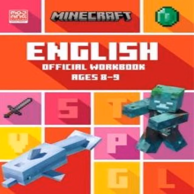 Collins KS2 Minecraft English Ages 8-9 Multicolour Paperback Book