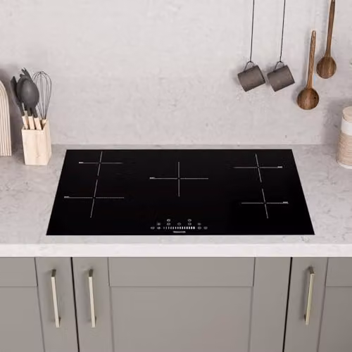 Willow WIH90T 90cm Induction Ceramic Hob in Black with Five Cooking Zones and Power Boost Function – 3