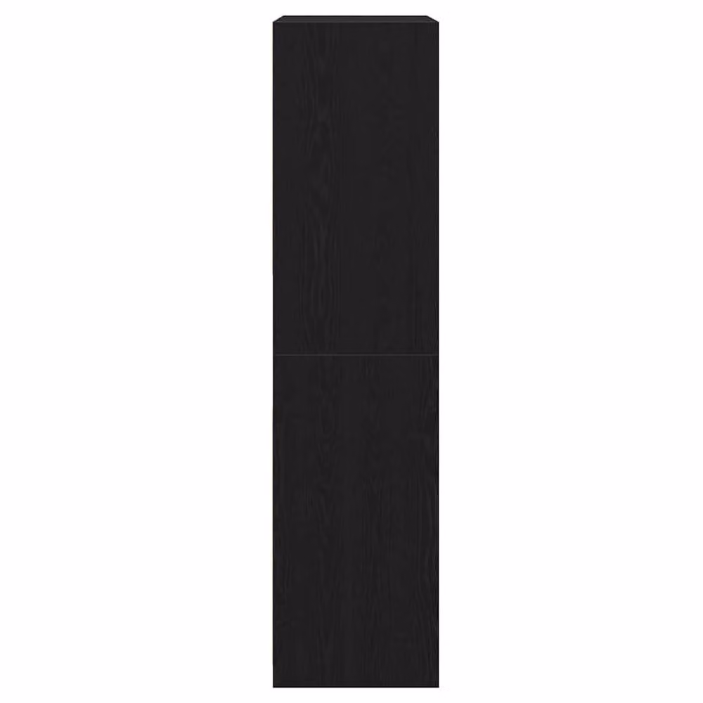 Berkfield Home Modern Black Oak Wardrobe with Integrated Drawers, W: 100 cm, D: 50 cm, H: 200 cm – 4
