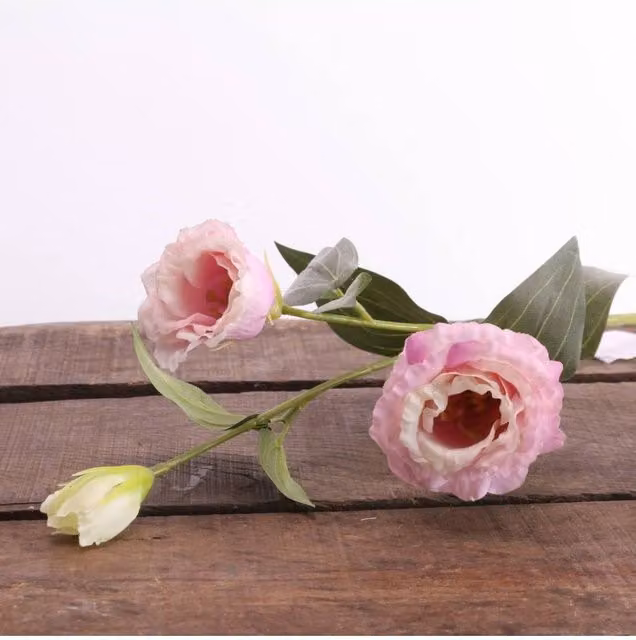 KDMD Lilac Lisianthus Spray 3 Pack in Purple and Pink