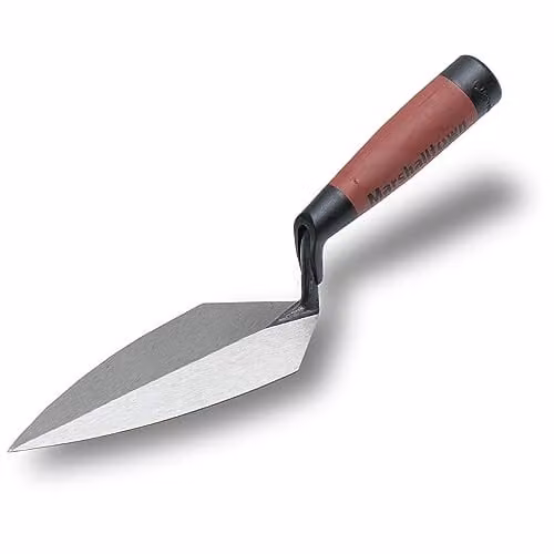 Marshalltown 456D Pointing Trowel Philadelphia Pattern with DuraSoft Handle in Brown and Grey – 1