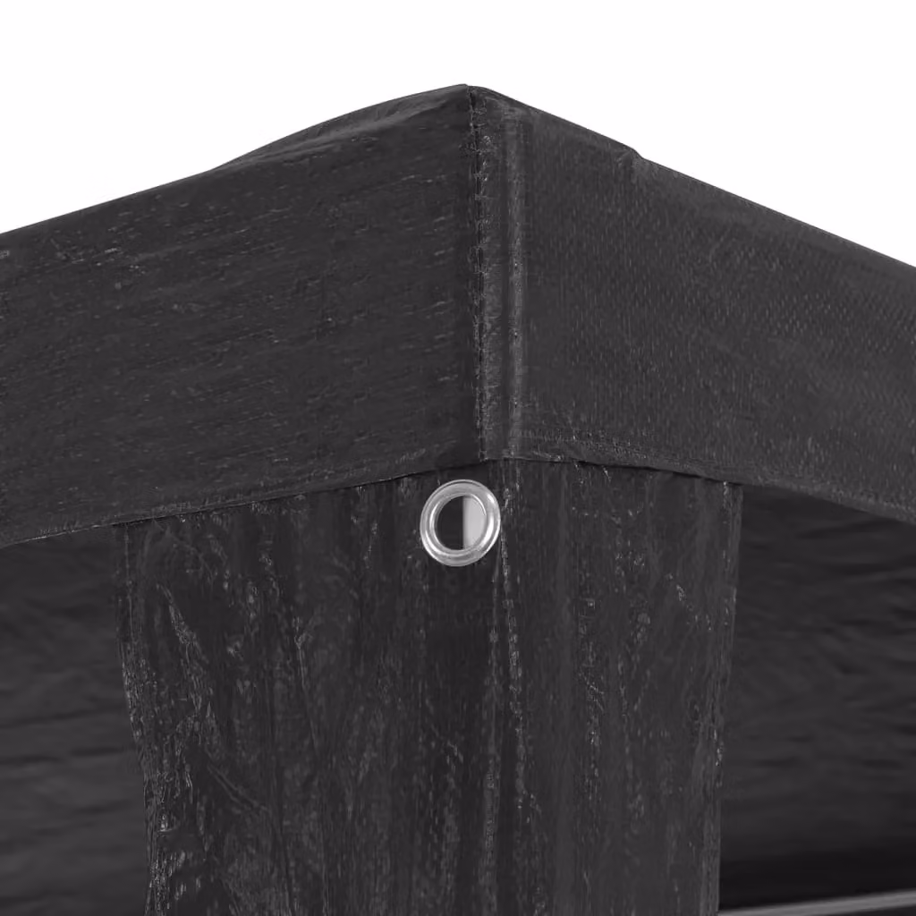 Berkfield Home Party Tent in Anthracite Black, W: 6 m, D: 3 m, H: 2.55 m – 2