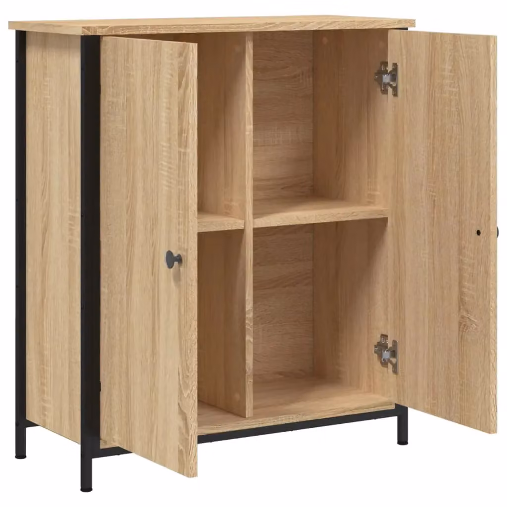 Berkfield Home Sonoma Oak Sideboard in Brown, W/D/H: 70 x 30 x 80 cm – 3