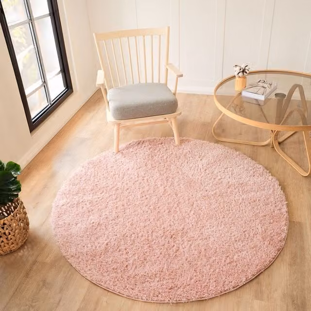Livabliss Moda Shag Plush Pile Living Room and Bedroom Rug in Blue, Beige, Pink or Grey, W: 120 cm, L: 180 cm