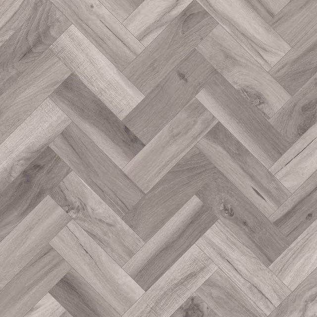 HolPa Grey Wood Effect Luxury Vinyl Tile Planks Covering 3.763sqm