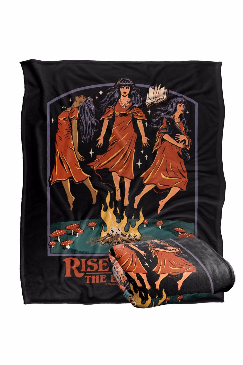 Steven Rhodes Rise Above Multicolour Super Soft Fleece Throw Blanket W/D/H: 152 x 127 cm – 2