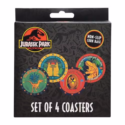 FaNaTtik Multicolour Non-Slip Round Cork Drinks Coasters – 2