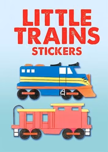 Dover Little Trains Sticker Activity Book for Children – 1