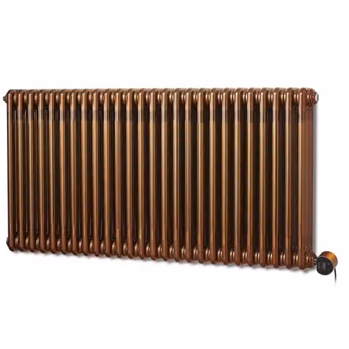 Terma Steel Electric Radiator in Copper Lacquer, W/H: 119.4 x 60 cm, 1.5kW
