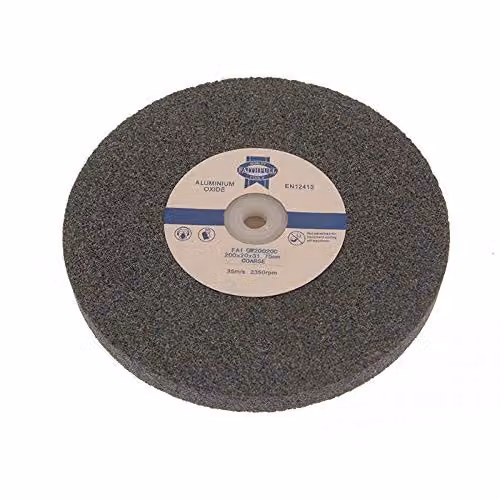 Faithfull General Purpose Green Grit Grinding Disc, Grey, Diameter: 200 mm, Thickness: 20 mm