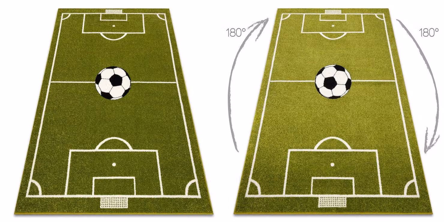 RugsX Boisko Rug in Green, W: 80 cm, L: 150 cm – 2