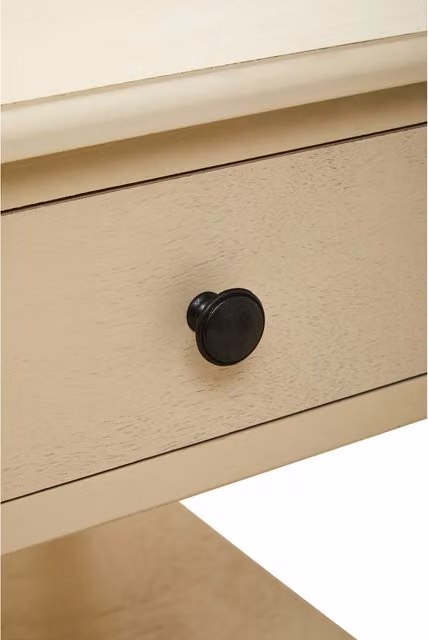 Interiors by Premier Country House Writing Desk in White and Black