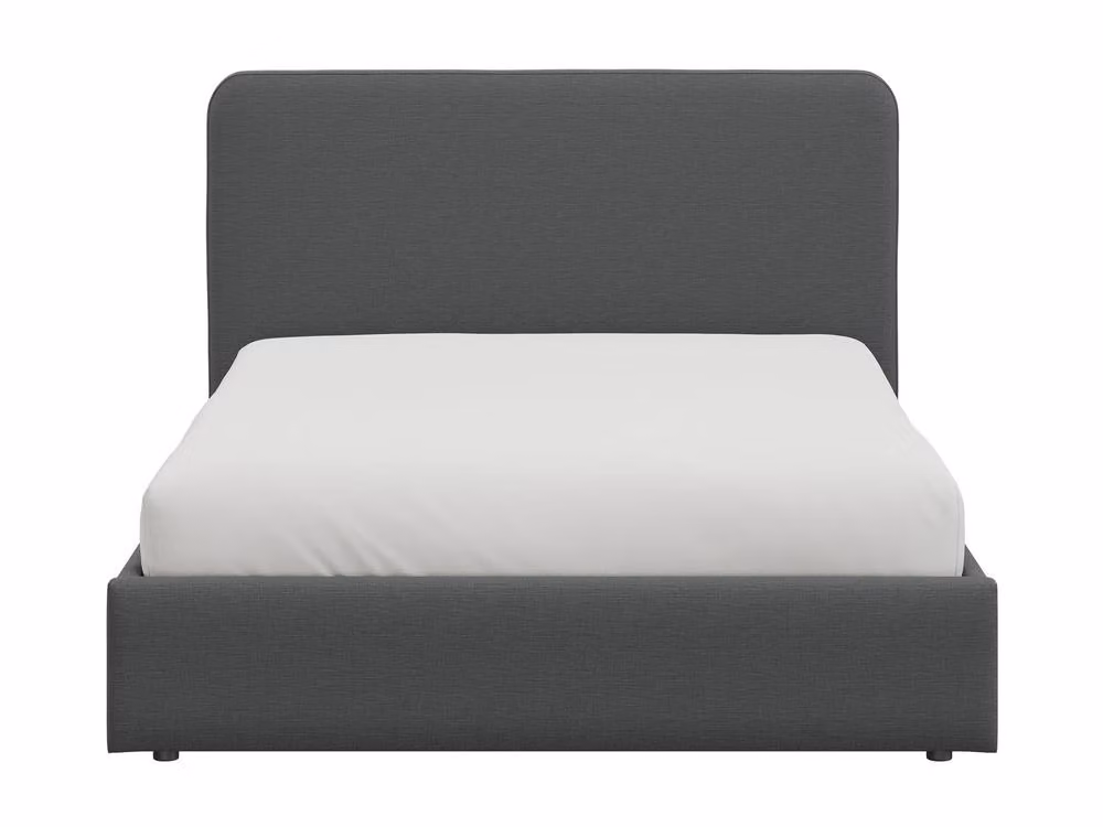 Snuggle Beds Holden Upholstered Ottoman Bed in Grey, W/D/H: 150 x 200 cm – 3