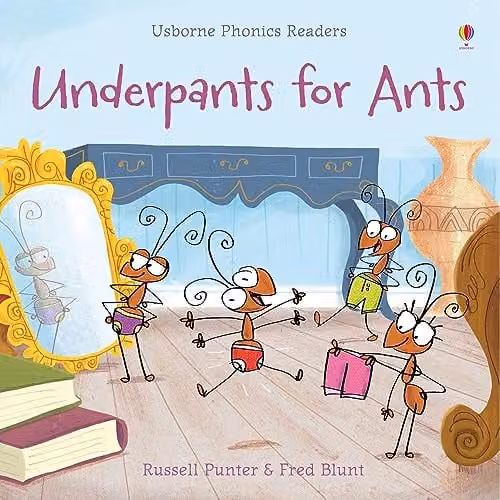 Usborne Underpants for Ants Phonics Readers Multicolour Paper Book