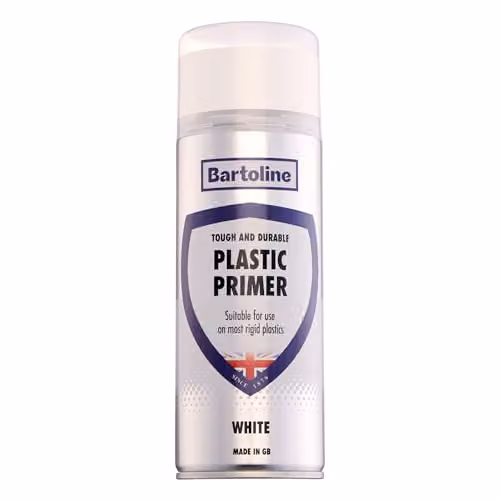 Bartoline Plastic Primer Spray White 400ml