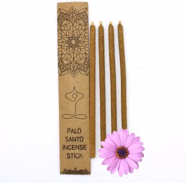 KDMD Violet Palo Santo Large Woody and Floral Incense Sticks in Brown