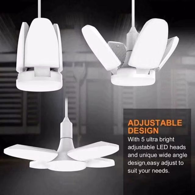 EONLION 60W LED Garage Ceiling Light in White
