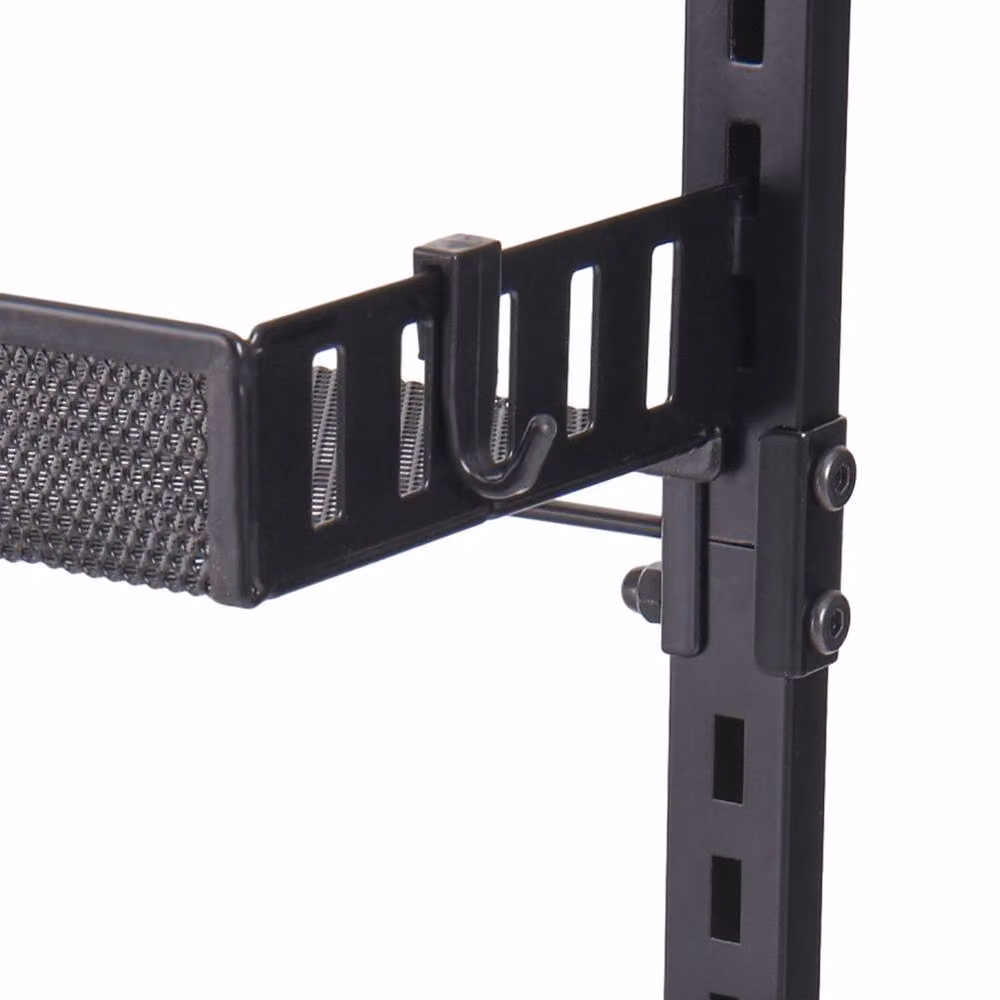 Garden Sanctuary Black Metal Over-the-Door Kitchen Pantry Organiser, W: 43.0 cm, H: 130.0 cm – 3