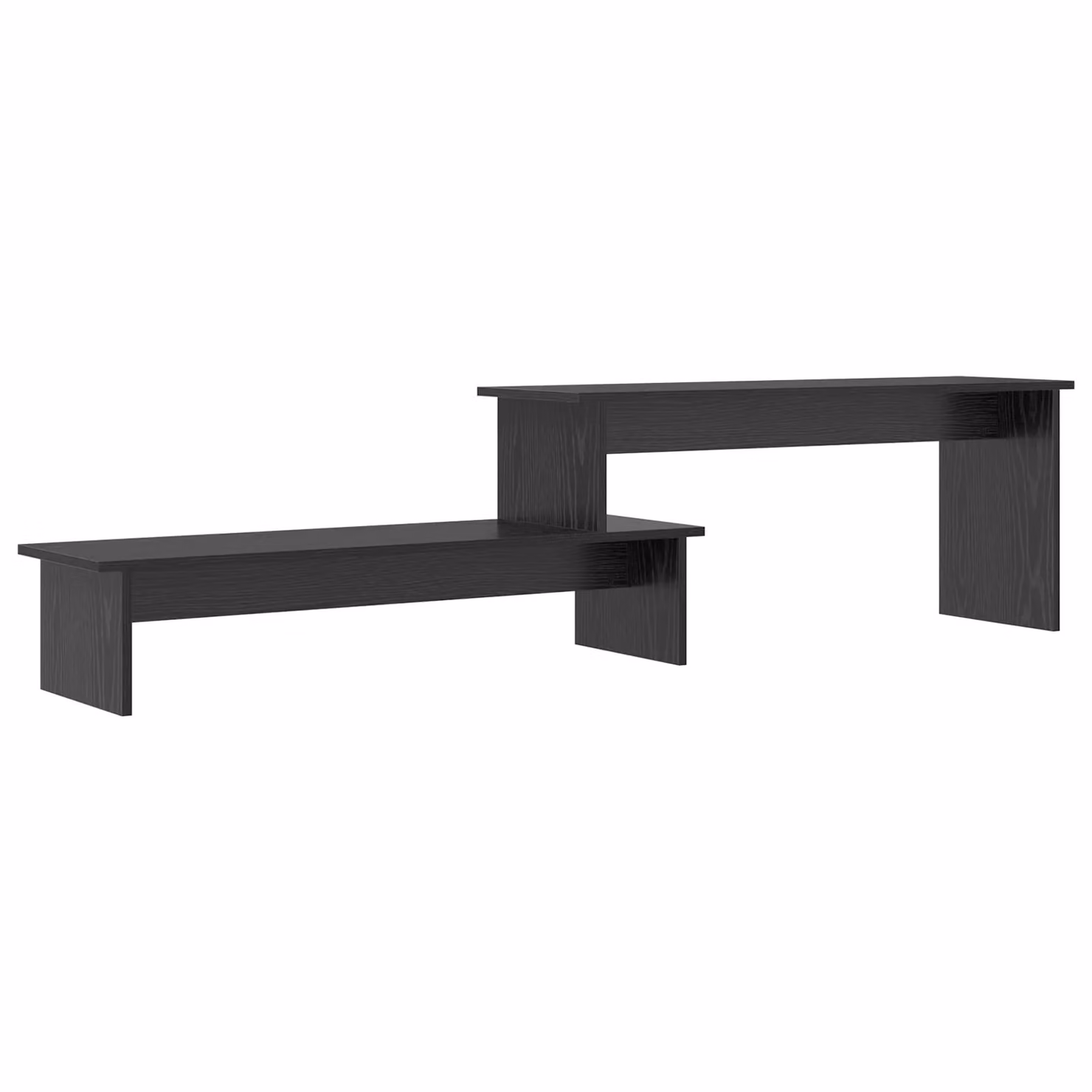 Berkfield Home Modern TV Cabinet in Black Oak, W/D/H: 180 x 43 x 43 cm – 2