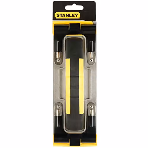 Stanley Flat Hand Sander with Improved Clip in Black and Yellow – 4