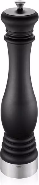 Gefu Flavio Manual Salt or Pepper Mill, Black, Ceramic, Large – 1