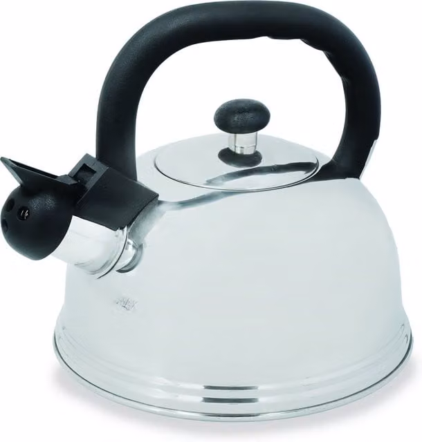 La Cafetire Stovetop Induction Kettle in Silver