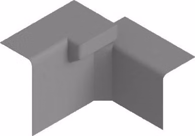 Cromar GRP Roofing Fillet Left Trim Corner in Grey
