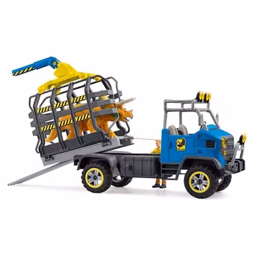 Schleich Dino Transport Mission Playset, 43 Piece Multicolour Dinosaur Action Set – 2