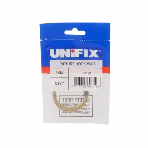 Unifix Gold Picture Hook Wire 3.5m (Box of 5) – 2