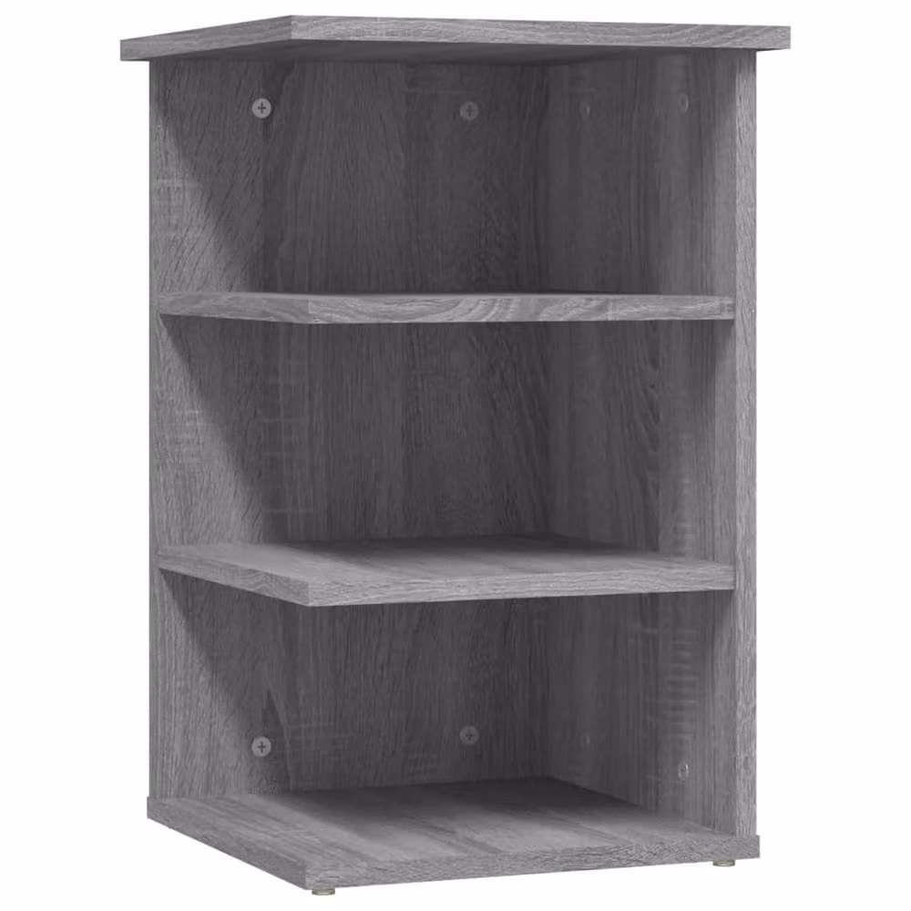 Berkfield Home Grey Sonoma Side Cabinet in Engineered Wood W/D/H: 35 x 35 x 55 cm – 2