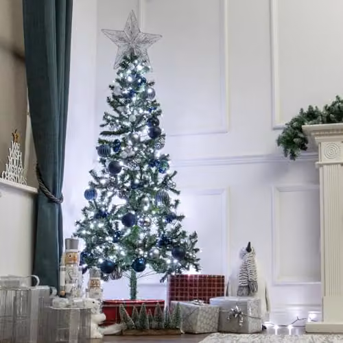 The Christmas Workshop 6ft Green Artificial Christmas Tree with Stand – 2