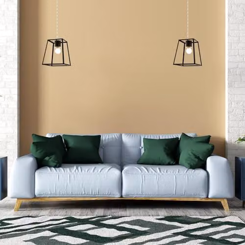 Happy Homewares Industrial Lantern Pendant Light Shade in Black Metal and Glass, W/D/H: 25 x 21 x 21 cm – 2