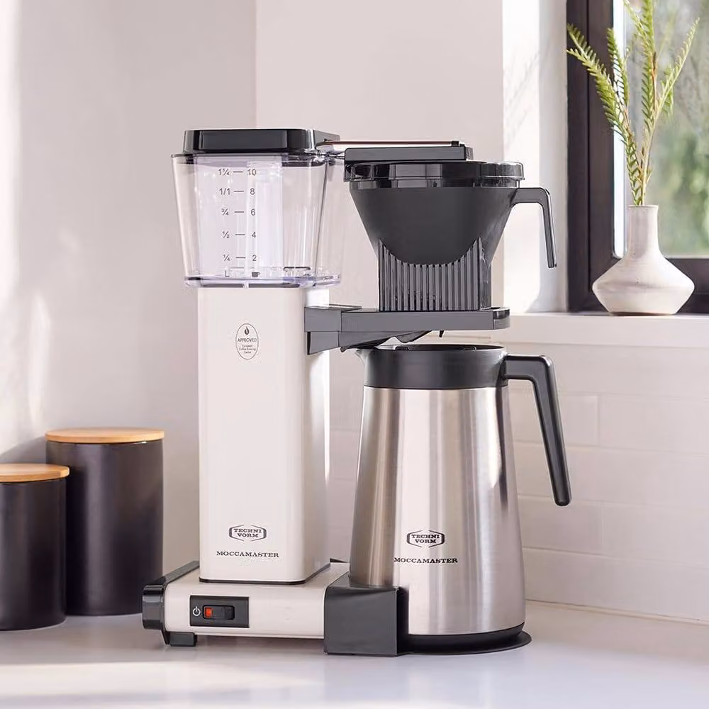 Moccamaster KBGT Filter Coffee Machine with Thermal Jug in White – 2