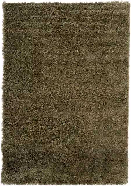 Kukoon Soft Fluffy Thick Pile Shaggy Area Rug in Green, W: 160 cm, L: 230 cm – 1