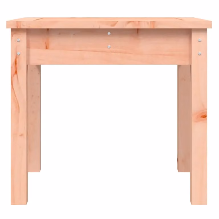 Berkfield Home Classic Garden Bench in Brown Solid Wood, W/D/H: 50 x 44 x 45 cm