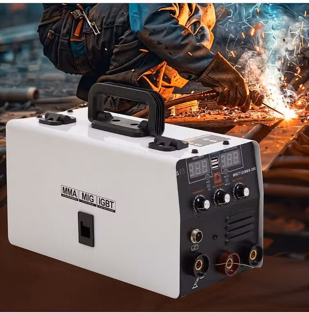 Living and Home Portable Manual MMA Metal Welding Machine in White – 1