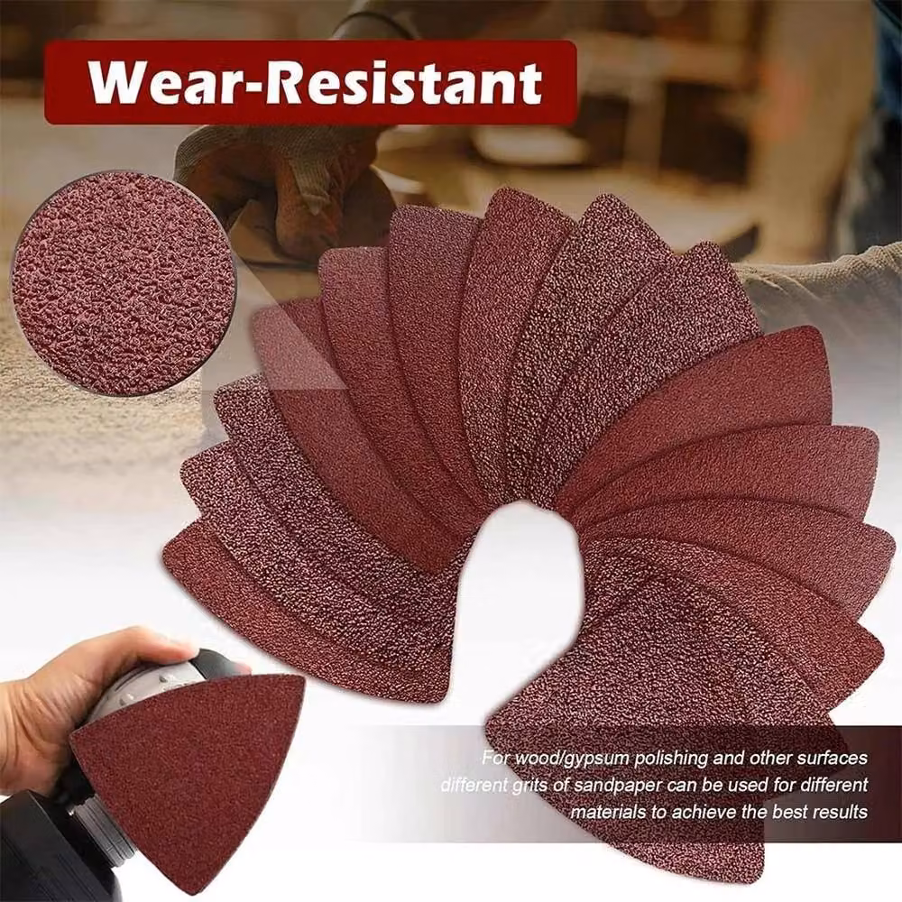 SPETLEK Red Universal Multi Tool Sandpaper Sanding Pads W: 520 cm, H: 10000 cm – 4