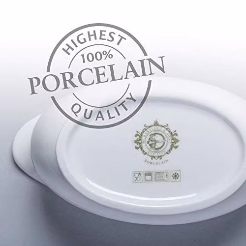 WM Bartleet & Sons Porcelain Drip-Free Gravy Boat with Saucer, 500ml, White – 5