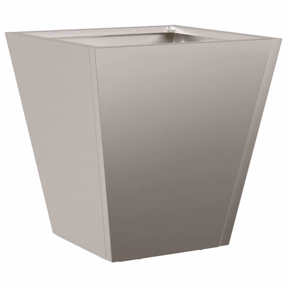 Berkfield Home Durable Garden Planter Tub in Brown Corten Steel, W/D/H: 30 x 30 x 30 cm – 3