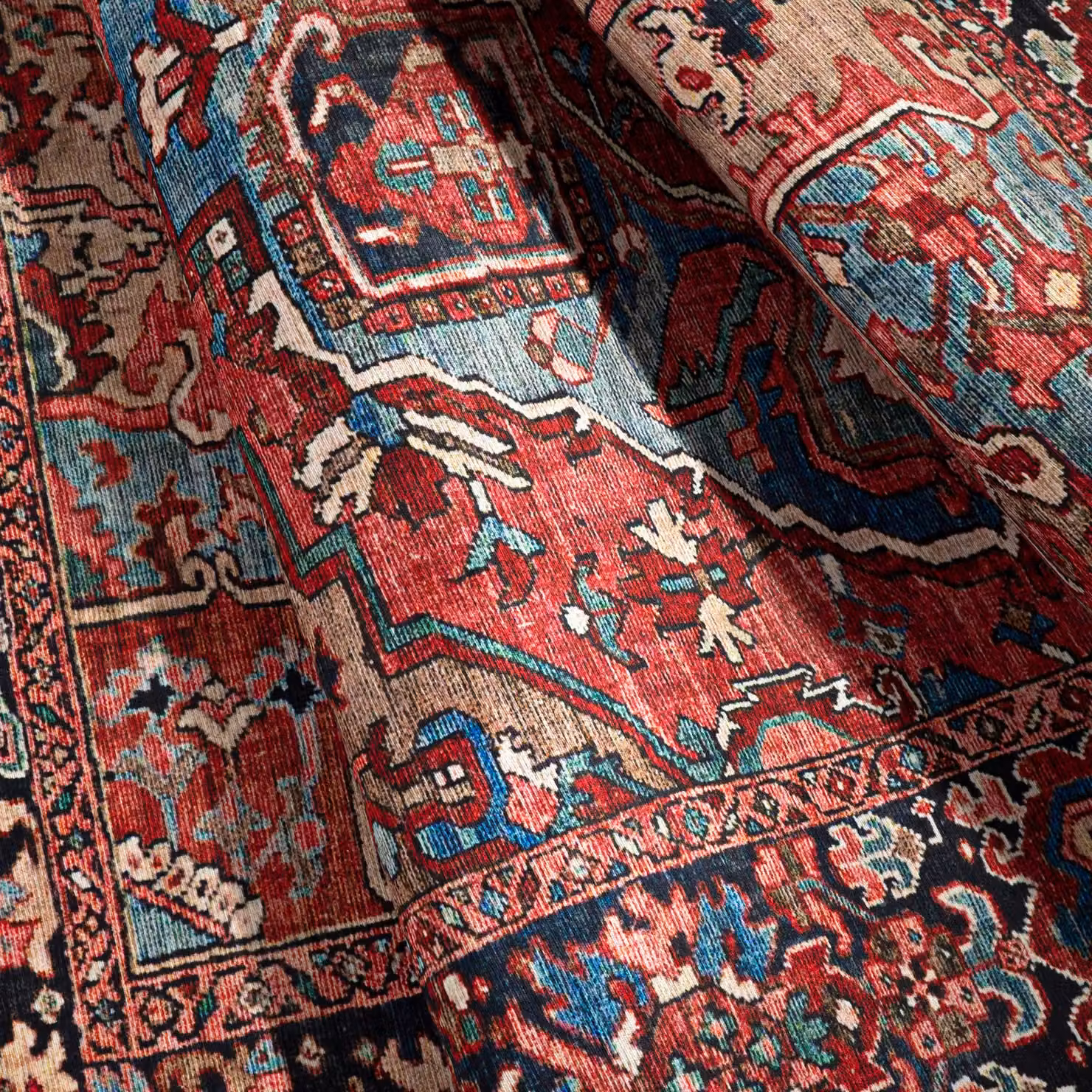 Livabliss Iris Vintage Boho Traditional Multicolour Rug W: 150 cm, L: 230 cm – 4