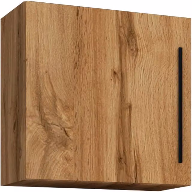 VCM Arila M Wall Shelf Cube in Light Oak – 1