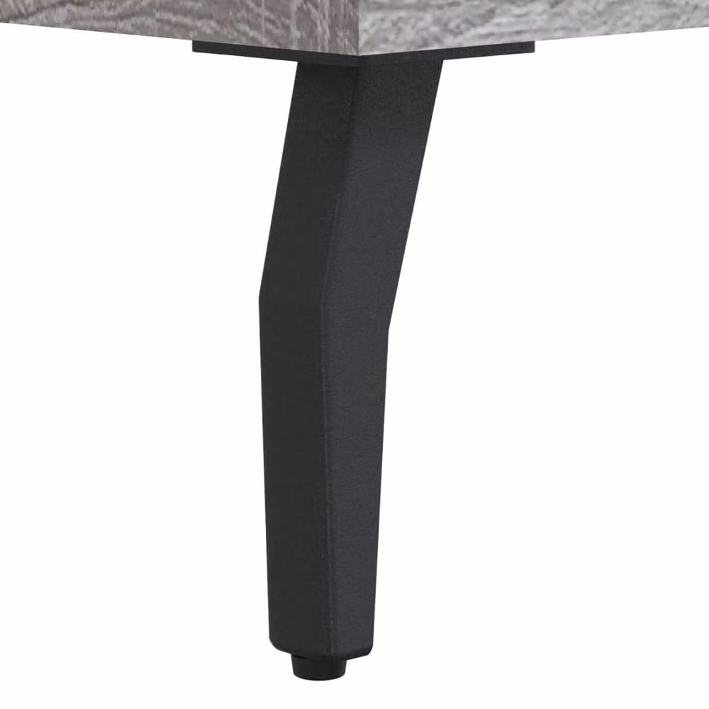 Berkfield Home Grey Sonoma Shoe Bench W/D/H: 102 x 35 x 55 cm – 5