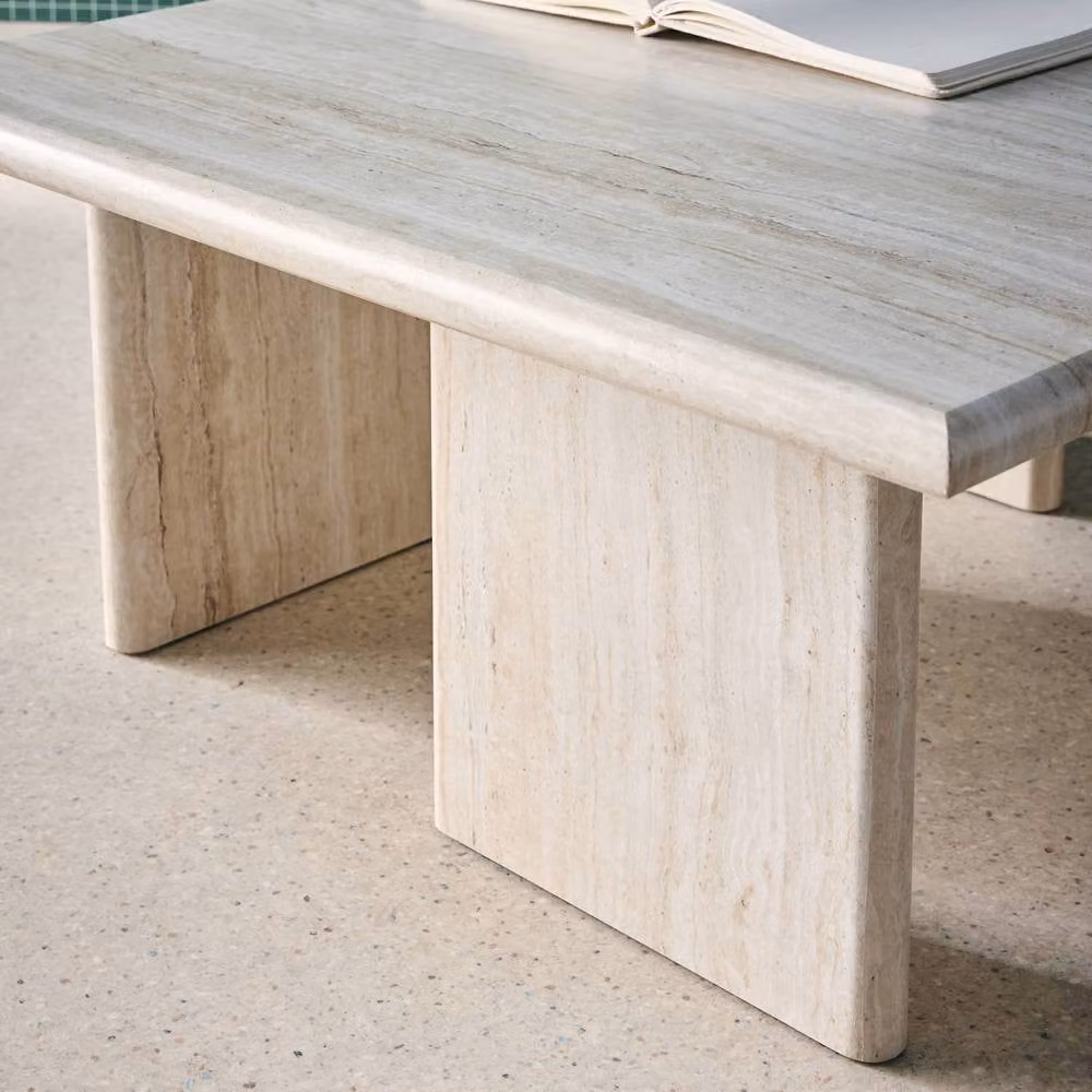 sweeek Modern Square Coffee Table in Beige – 3