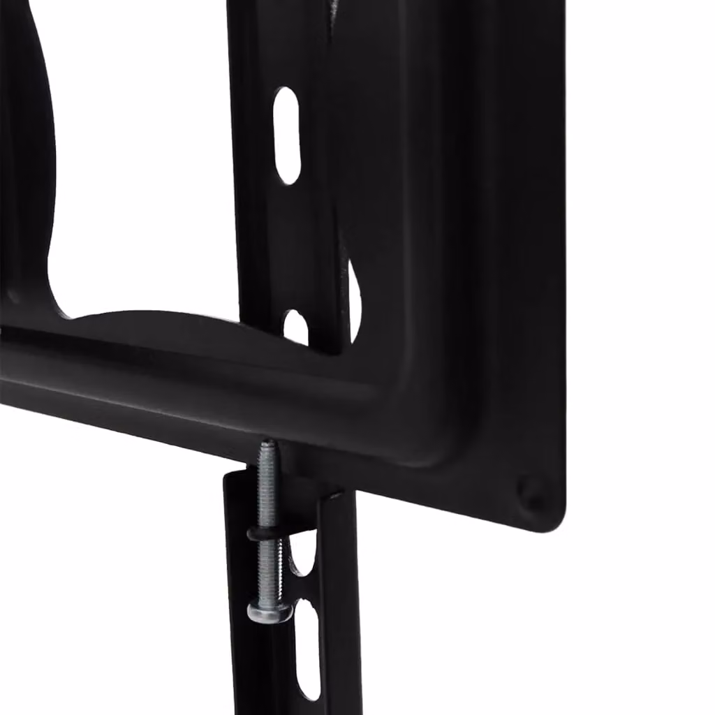 Berkfield Home Black Steel TV Wall Mount for 26-70 Inch Screens, Max VESA 400x400 mm – 5