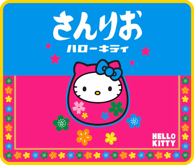 Konix Hello Kitty Japan Mouse Pad - Pink